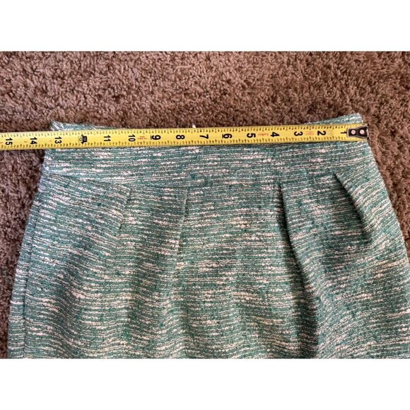 EXPRESS ZARA Sequin Tweed Mini Skirt Bodycon Partywear Stretch Career Sz XS READ - Picture 12 of 14